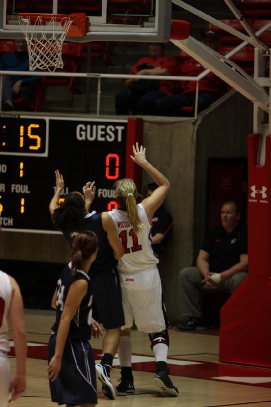 2012-03-15 19:02:58 ** Basketball, Damenbasketball, Rachel Messer, Taryn Wicijowski, Utah State, Utah Utes ** 