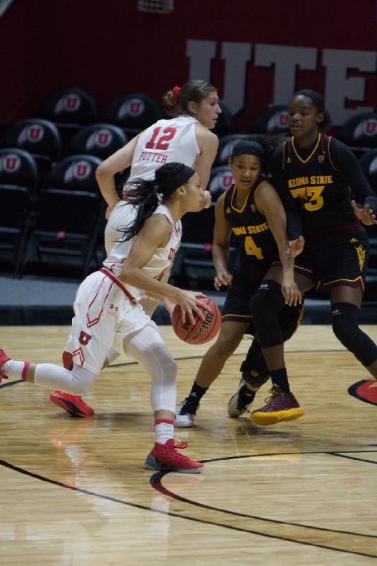 2017-01-06 19:12:46 ** Arizona State, Basketball, Emily Potter, Kiana Moore, Utah Utes, Women's Basketball ** 