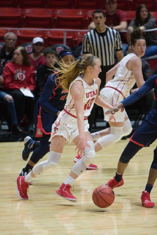 2019-01-06 12:08:56 ** Arizona, Basketball, Damenbasketball, Dru Gylten, Megan Huff, Utah Utes ** 