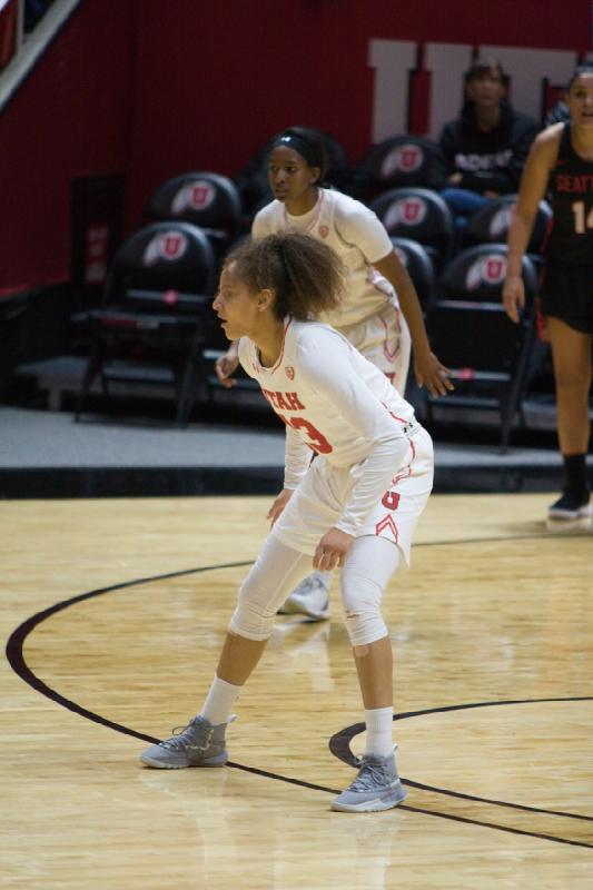 2018-11-26 20:15:04 ** Basketball, Daneesha Provo, Erika Bean, Seattle University, Utah Utes, Women's Basketball ** 