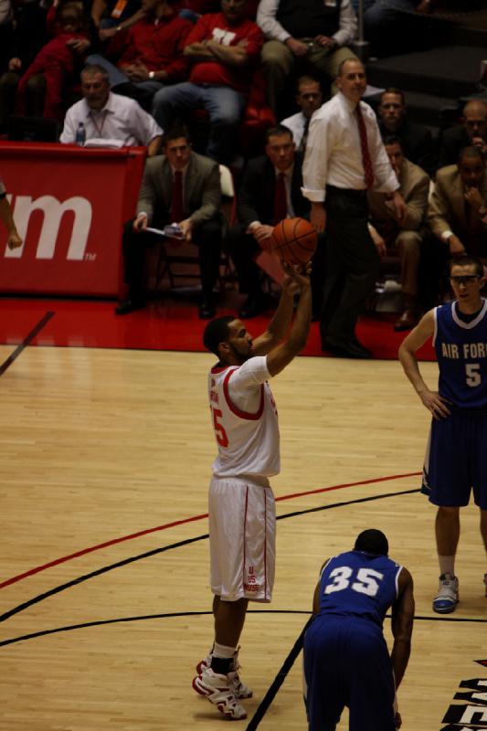 2010-01-23 17:19:22 ** Air Force, Basketball, Carlon Brown, Herrenbasketball, Utah Utes ** 