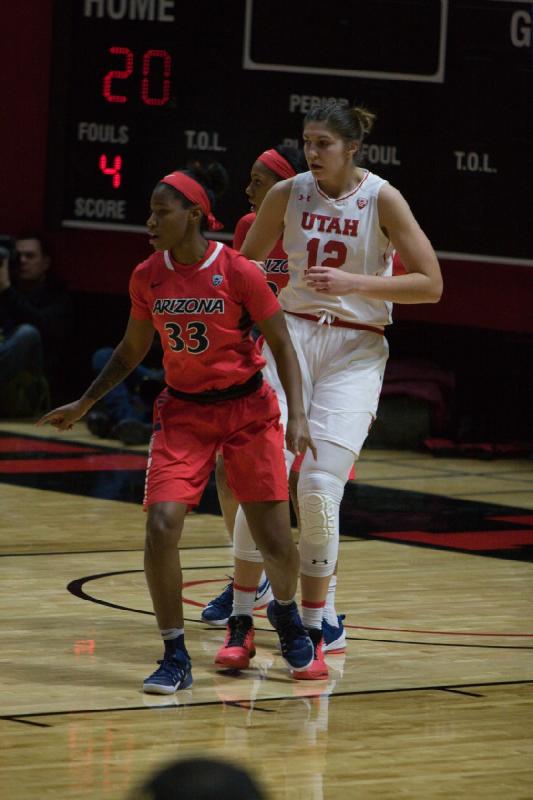 2017-01-08 12:22:12 ** Arizona, Basketball, Damenbasketball, Emily Potter, Utah Utes ** 