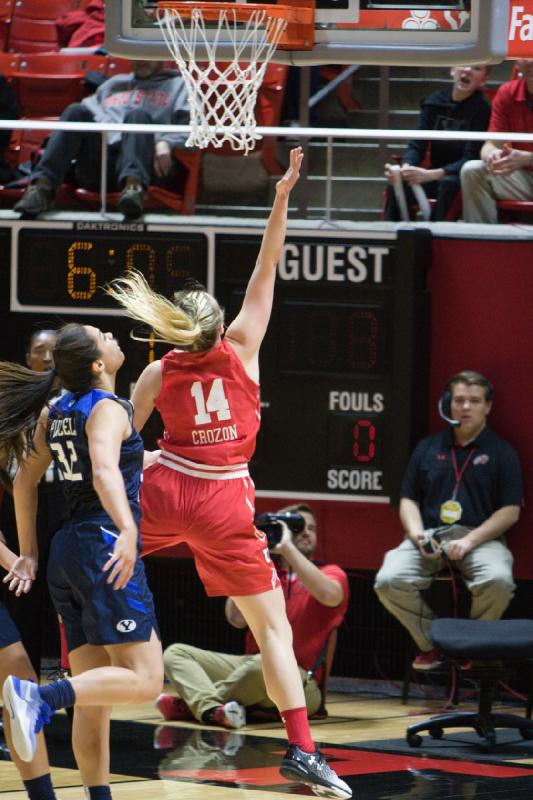 2016-12-10 17:40:52 ** Basketball, BYU, Paige Crozon, Utah Utes, Women's Basketball ** 