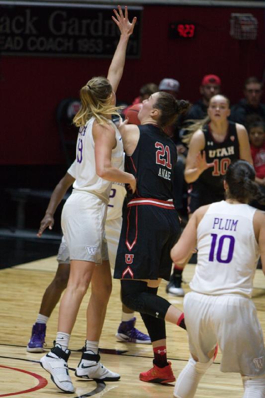 2017-02-03 21:22:02 ** Basketball, Megan Jacobs, Utah Utes, Washington, Wendy Anae, Women's Basketball ** 