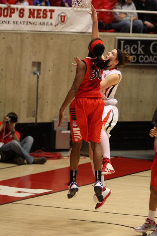 2013-01-18 20:33:23 ** Arizona, Basketball, Damenbasketball, Michelle Plouffe, Utah Utes ** 