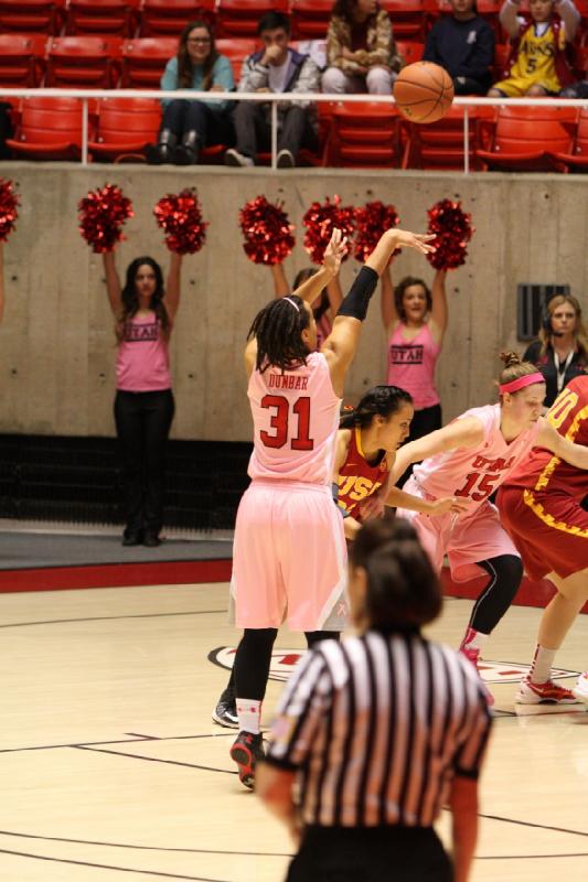 2014-02-27 19:30:57 ** Basketball, Ciera Dunbar, Damenbasketball, Michelle Plouffe, USC, Utah Utes ** 