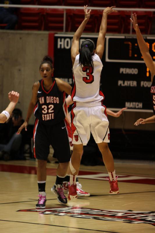 2011-02-09 19:25:51 ** Basketball, Damenbasketball, Diana Rolniak, Iwalani Rodrigues, Michelle Harrison, SDSU, Utah Utes ** 