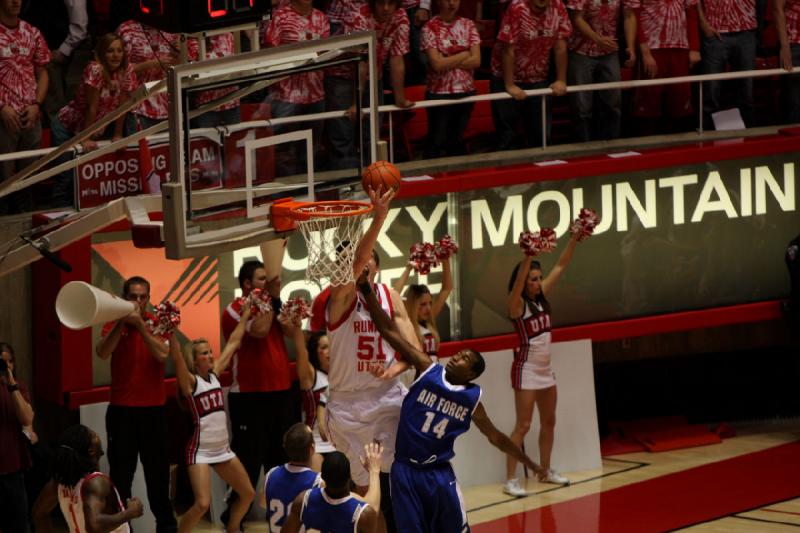 2010-01-23 16:22:10 ** Air Force, Basketball, David Foster, Herrenbasketball, Utah Utes ** 