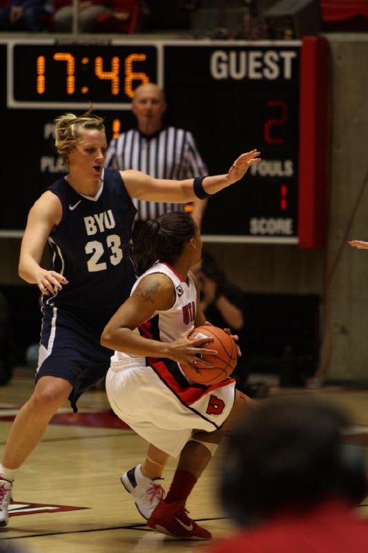 2011-02-12 16:07:55 ** Basketball, BYU, Damenbasketball, Janita Badon, Utah Utes ** 