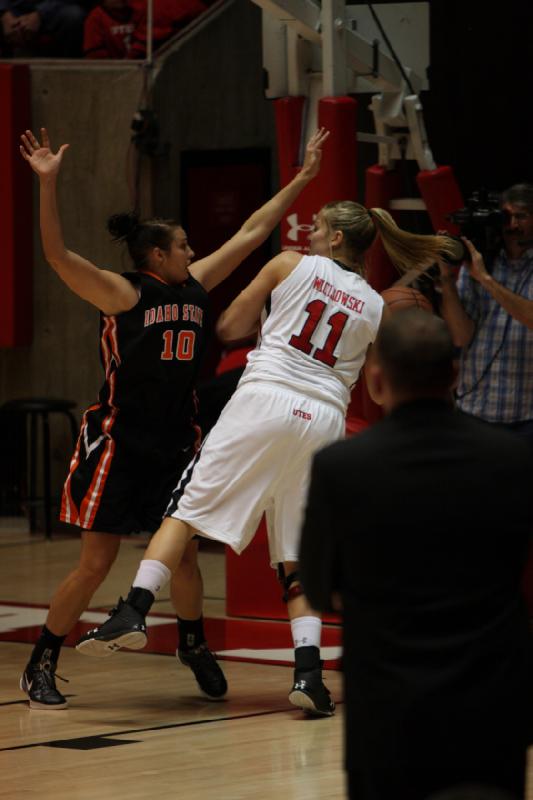 2011-12-06 19:11:35 ** Basketball, Damenbasketball, Idaho State, Taryn Wicijowski, Utah Utes ** 