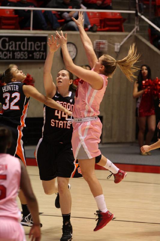 2013-02-10 14:27:30 ** Basketball, Cheyenne Wilson, Damenbasketball, Oregon State, Taryn Wicijowski, Utah Utes ** 