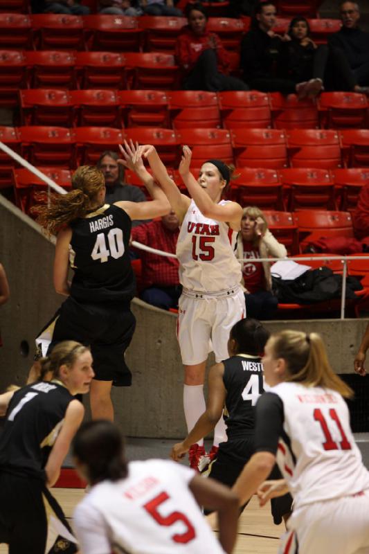 2013-01-13 16:32:01 ** Basketball, Cheyenne Wilson, Colorado, Damenbasketball, Michelle Plouffe, Taryn Wicijowski, Utah Utes ** 