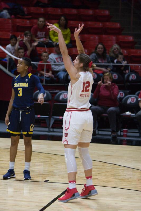 2017-01-15 13:46:52 ** Basketball, Cal, Emily Potter, Utah Utes, Women's Basketball ** 