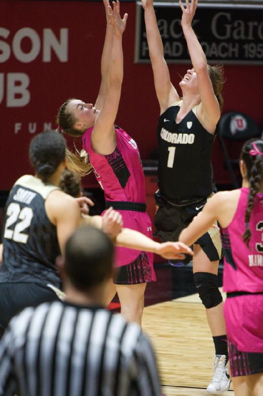 2016-02-04 18:15:50 ** Basketball, Colorado, Malia Nawahine, Paige Crozon, Utah Utes, Women's Basketball ** 