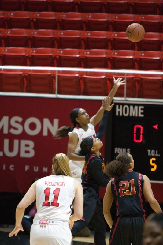 2015-01-11 12:04:08 ** Basketball, Tanaeya Boclair, Taryn Wicijowski, USC, Utah Utes, Women's Basketball ** 
