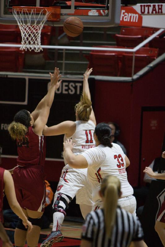 2015-02-15 12:02:40 ** Basketball, Damenbasketball, Joeseta Fatuesi, Taryn Wicijowski, Utah Utes, Washington State ** 