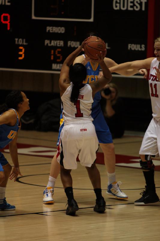 2012-01-26 19:34:28 ** Basketball, Damenbasketball, Janita Badon, Taryn Wicijowski, UCLA, Utah Utes ** 