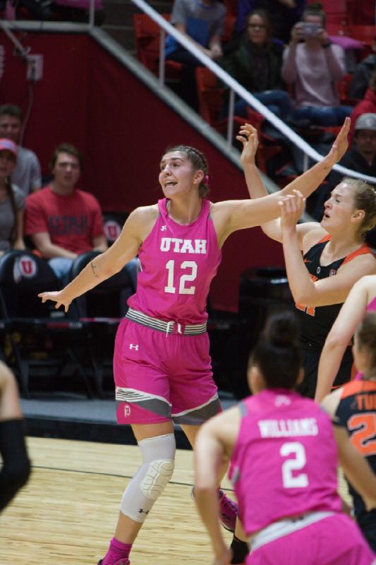 2018-01-26 18:16:05 ** Basketball, Damenbasketball, Emily Potter, Oregon State, Tori Williams, Utah Utes ** 