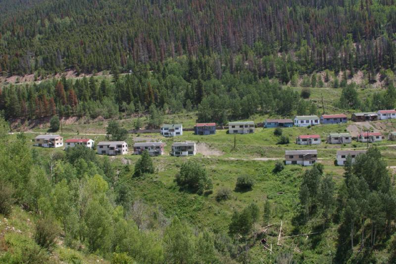 2006-07-23 12:45:00 ** Vail ** Houses of the mine workers. 2006-07-23 12:45:00 ** Vail ** Houses of the mine workers.