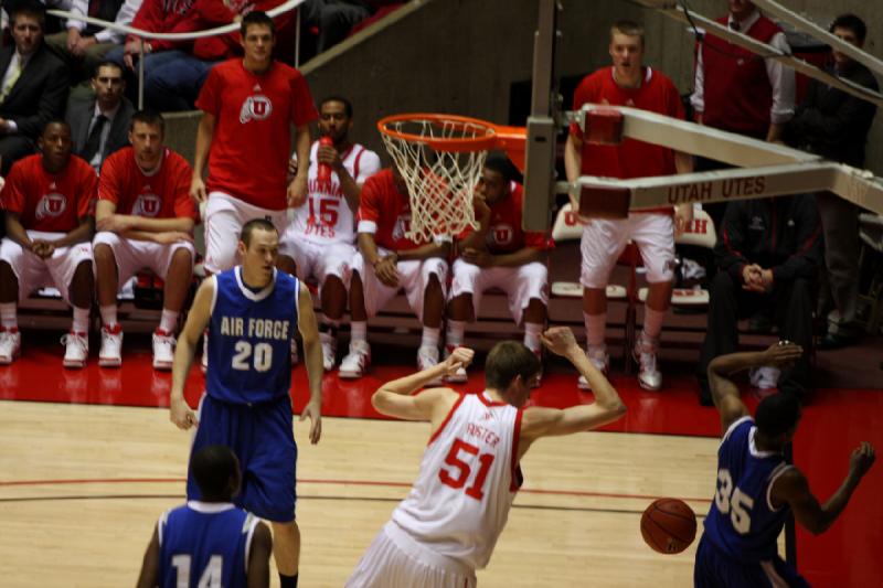 2010-01-23 17:27:18 ** Air Force, Basketball, David Foster, Men's Basketball, Utah Utes ** 