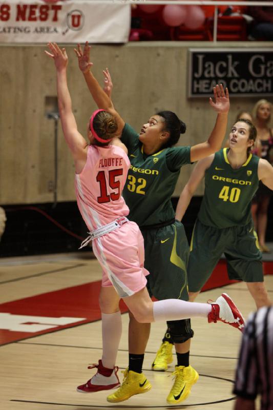 2013-02-08 20:30:48 ** Basketball, Damenbasketball, Michelle Plouffe, Oregon, Utah Utes ** 