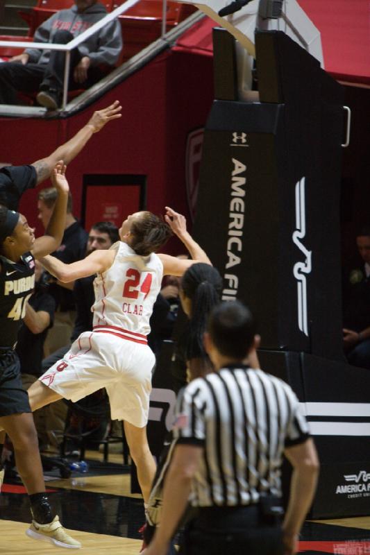 2017-11-20 19:08:48 ** Basketball, Purdue, Tilar Clark, Utah Utes, Women's Basketball ** 