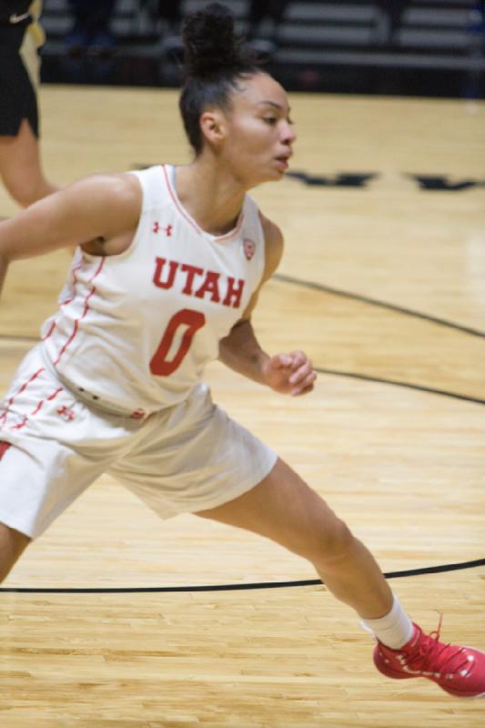 2019-01-18 19:19:34 ** Basketball, Colorado, Damenbasketball, Kiana Moore, Utah ** 