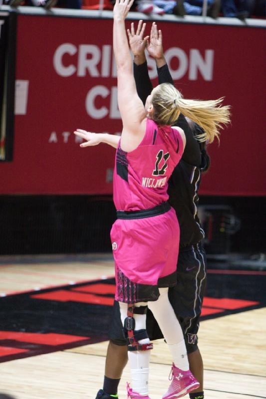 2015-02-13 20:25:21 ** Basketball, Damenbasketball, Taryn Wicijowski, Utah Utes, Washington ** 