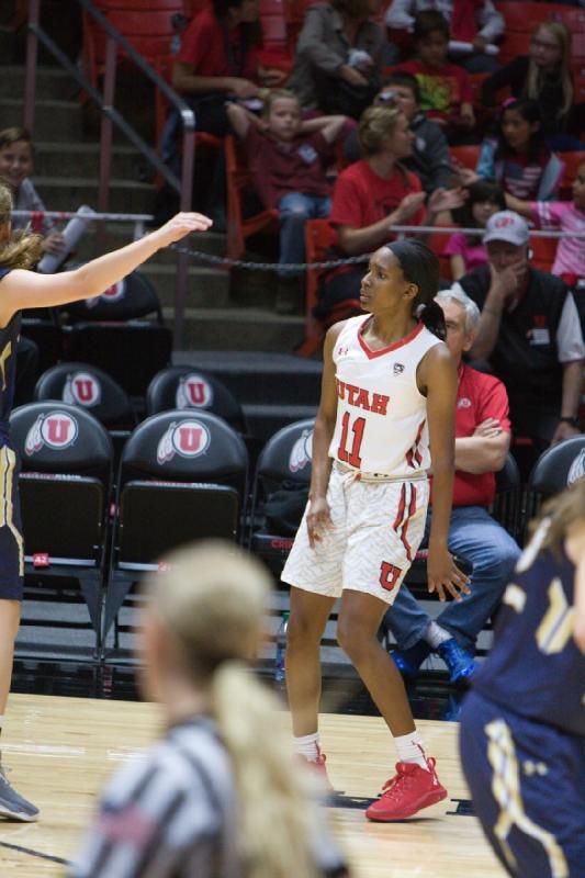 2016-11-03 12:19:48 ** Basketball, Damenbasketball, Erika Bean, South Dakota School of Mines & Technology, Utah Utes ** 