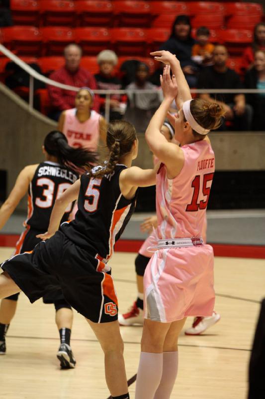 2013-02-10 14:07:41 ** Basketball, Damenbasketball, Danielle Rodriguez, Iwalani Rodrigues, Michelle Plouffe, Oregon State, Utah Utes ** 