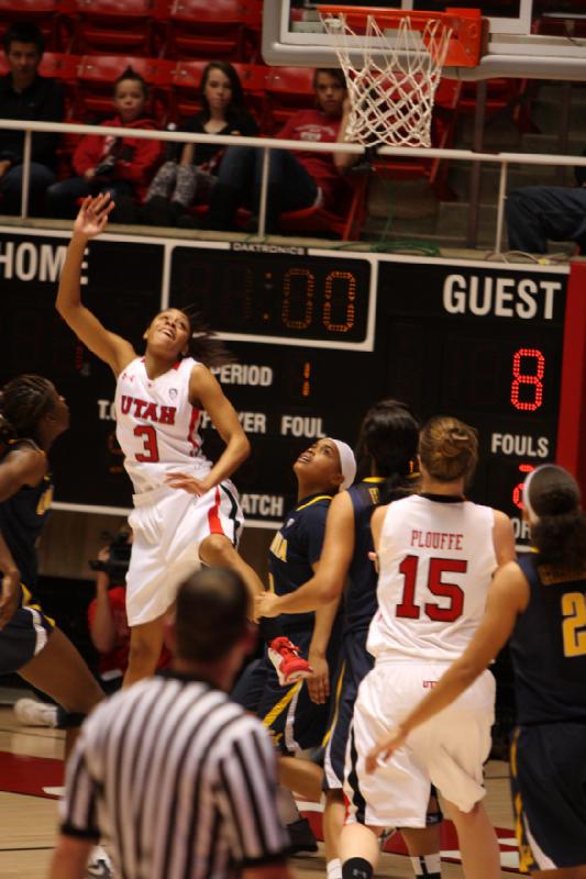 2012-01-15 14:54:33 ** Basketball, California, Iwalani Rodrigues, Michelle Plouffe, Utah Utes, Women's Basketball ** 