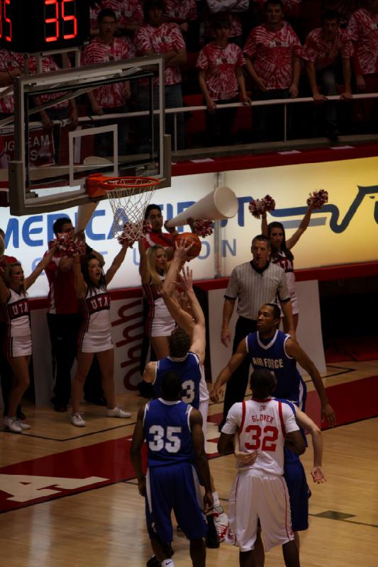 2010-01-23 16:29:32 ** Air Force, Basketball, Jason Washburn, Men's Basketball, Shawn Glover, Utah Utes ** 