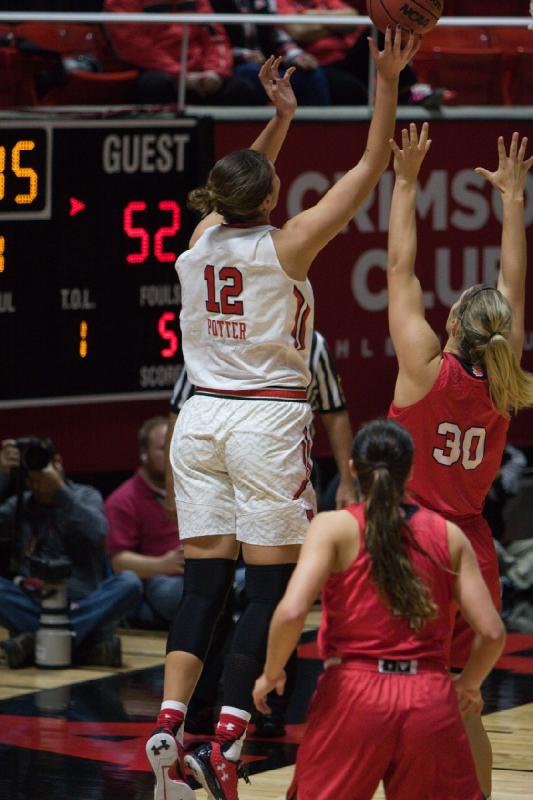 2015-11-13 19:08:04 ** Basketball, Emily Potter, South Dakota, Utah Utes, Women's Basketball ** 