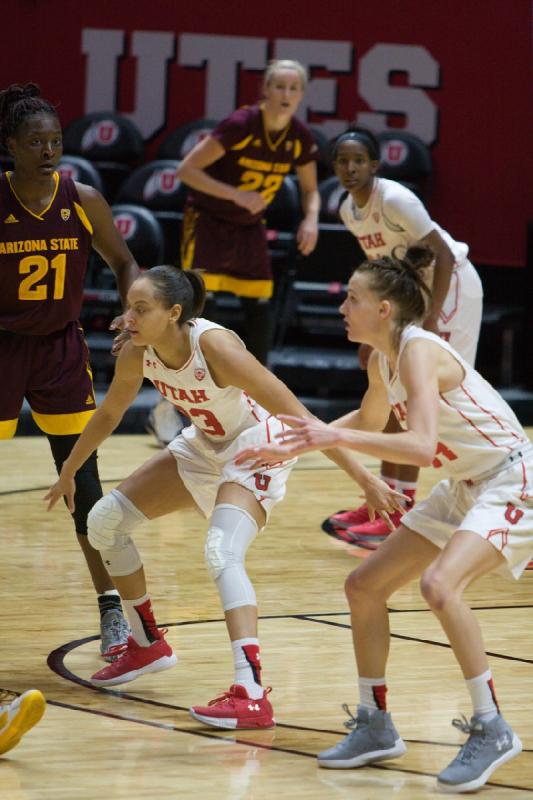 2017-12-31 13:38:55 ** Arizona State, Basketball, Daneesha Provo, Erika Bean, Tilar Clark, Utah Utes, Women's Basketball ** 