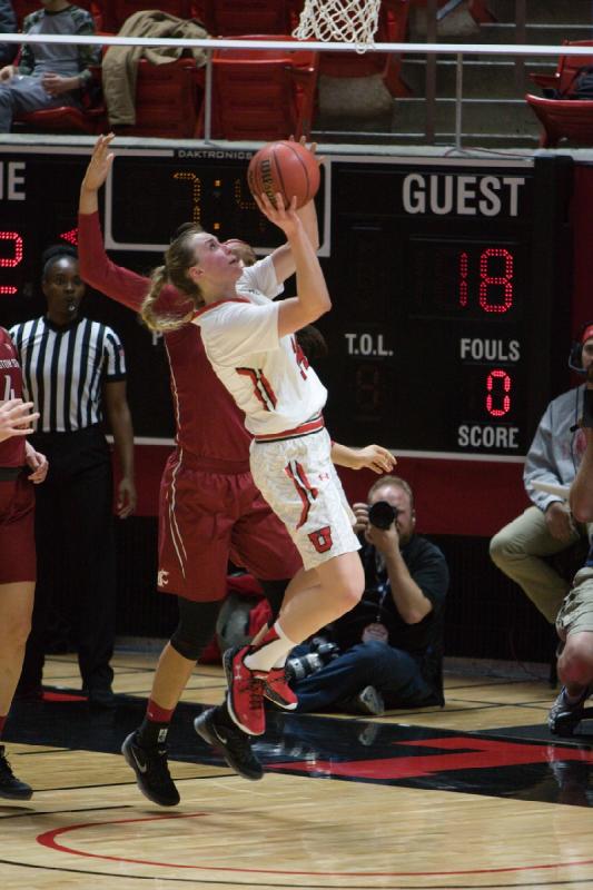 2016-01-02 17:31:44 ** Basketball, Damenbasketball, Paige Crozon, Utah Utes, Washington State ** 