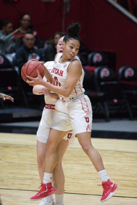 2019-02-22 19:11:48 ** Andrea Torres, Basketball, Damenbasketball, Kiana Moore, Utah Utes, Washington ** 