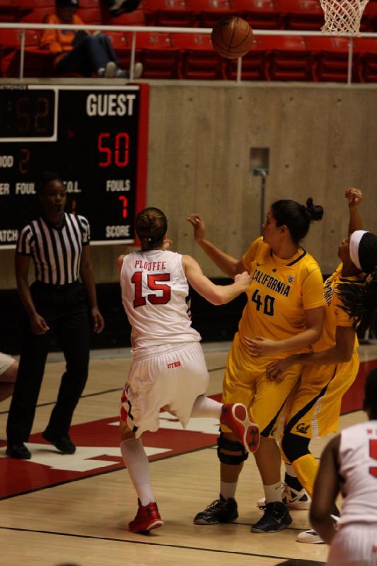 2014-01-12 14:33:32 ** Basketball, Cal, Cheyenne Wilson, Michelle Plouffe, Utah Utes, Women's Basketball ** 