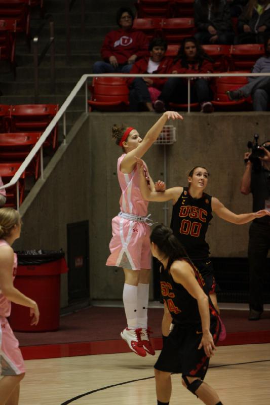 2012-01-28 15:00:38 ** Basketball, Damenbasketball, Michelle Plouffe, Rachel Messer, USC, Utah Utes ** 