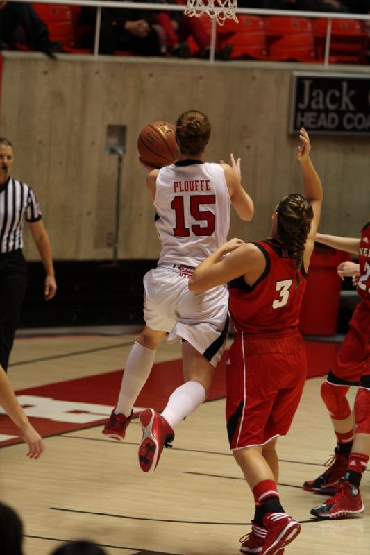 2013-11-15 18:48:20 ** Basketball, Michelle Plouffe, Nebraska, Utah Utes, Women's Basketball ** 