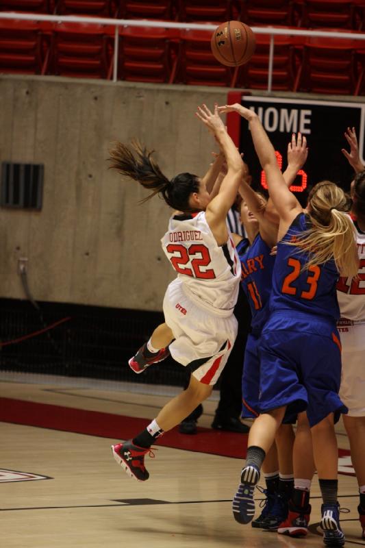 2013-11-01 17:41:09 ** Basketball, Damenbasketball, Danielle Rodriguez, Emily Potter, University of Mary, Utah Utes ** 