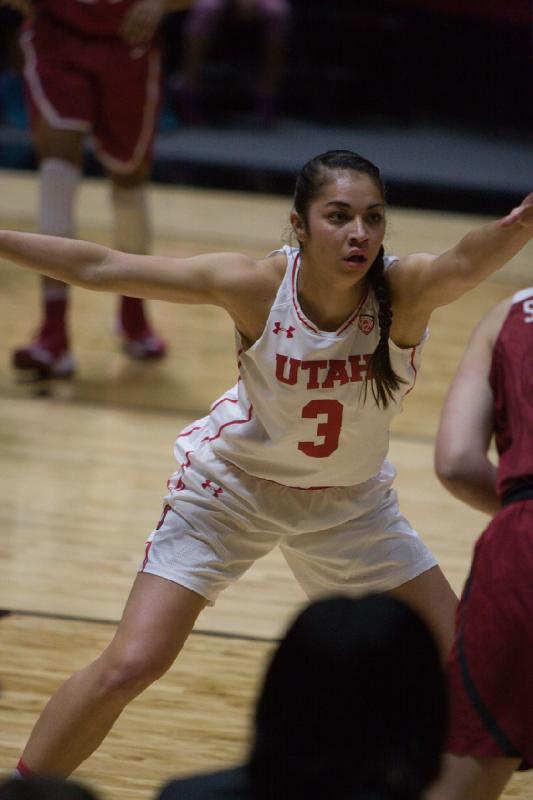 2017-01-13 18:08:07 ** Basketball, Damenbasketball, Malia Nawahine, Stanford, Utah Utes ** 