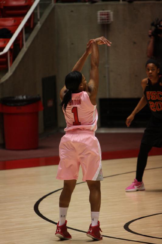 2012-01-28 15:29:26 ** Basketball, Damenbasketball, Janita Badon, USC, Utah Utes ** 