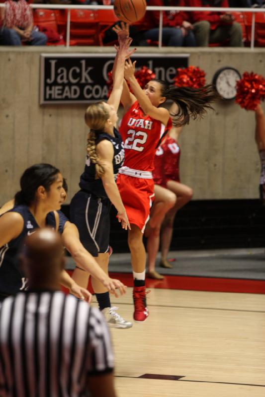 2012-12-08 15:55:39 ** Basketball, BYU, Damenbasketball, Danielle Rodriguez, Utah Utes ** 