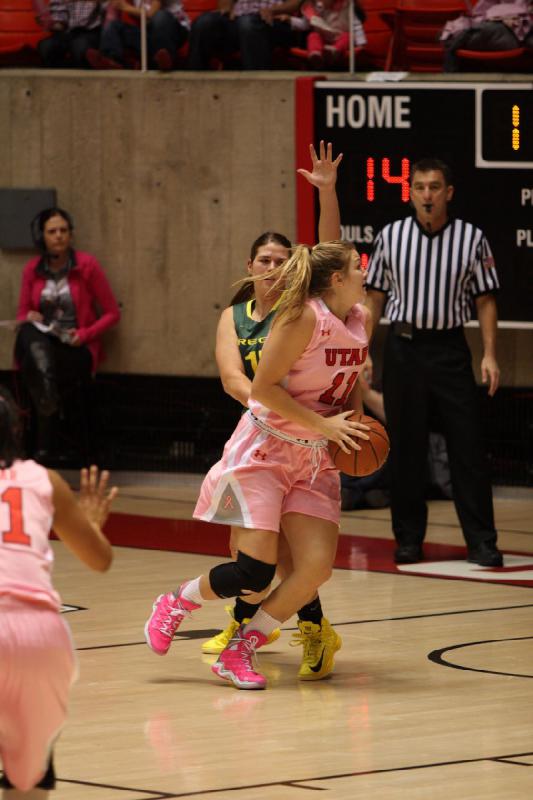 2013-02-08 19:14:27 ** Basketball, Ciera Dunbar, Oregon, Taryn Wicijowski, Utah Utes, Women's Basketball ** 