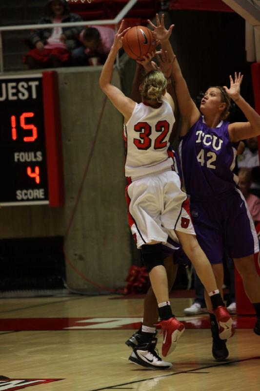 2011-01-22 18:24:27 ** Basketball, Damenbasketball, Diana Rolniak, TCU, Utah Utes ** 