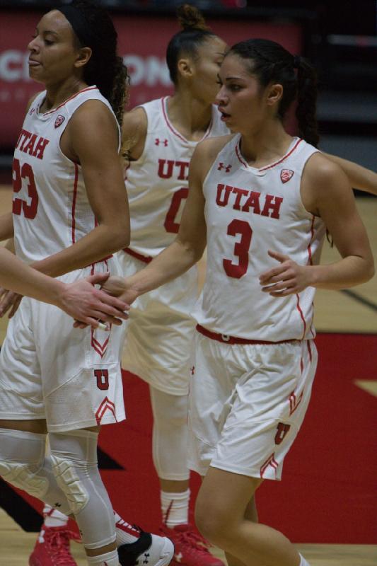 2016-11-30 19:17:39 ** Basketball, Damenbasketball, Daneesha Provo, Kiana Moore, Malia Nawahine, Southern Utah, Utah Utes ** 