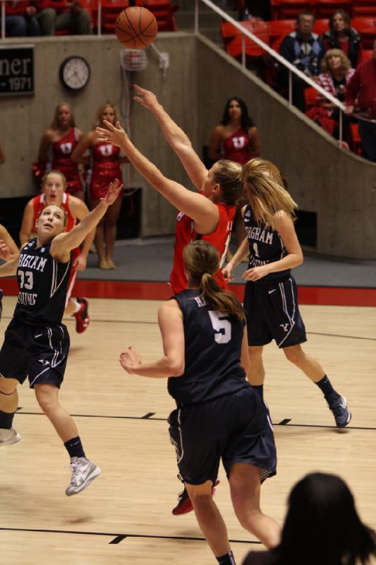 2012-12-08 16:40:07 ** Basketball, BYU, Damenbasketball, Rachel Messer, Taryn Wicijowski, Utah Utes ** 