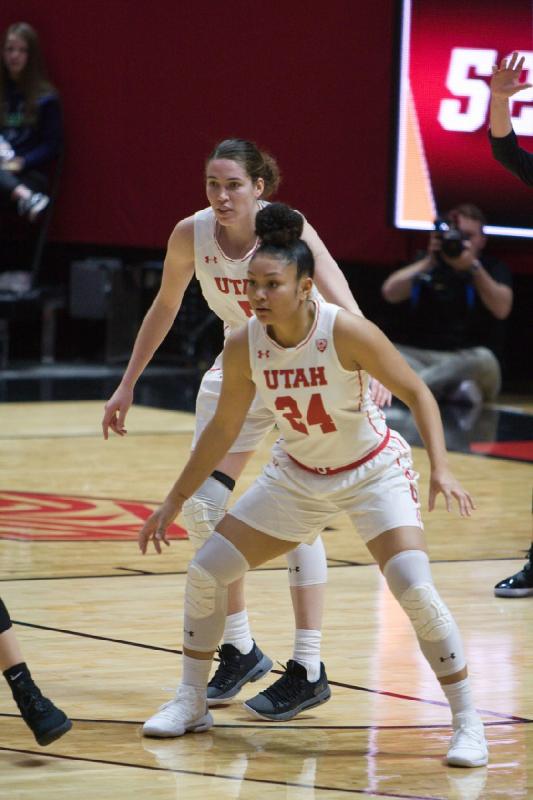 2019-02-22 20:08:25 ** Basketball, Damenbasketball, Megan Huff, Sarah Porter, Utah Utes, Washington ** 