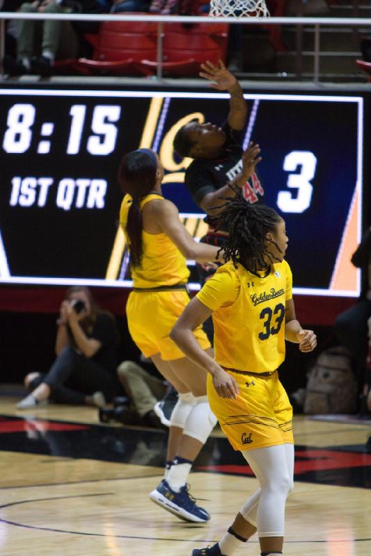 2019-01-25 19:07:14 ** Basketball, Cal, Damenbasketball, Dre'Una Edwards, Utah Utes ** 