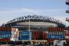 Container und "Safeco Field" im Hintergrund.